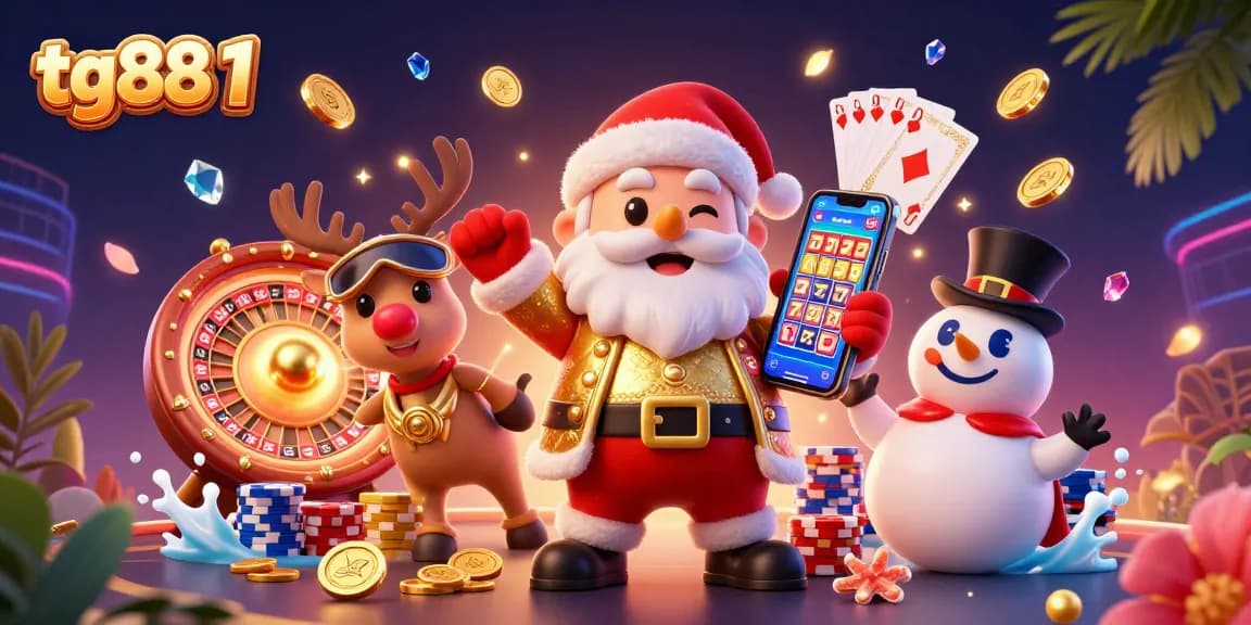 Engage in thrilling casino adventures with tg88 1 featuring joyful characters and vibrant game elements.