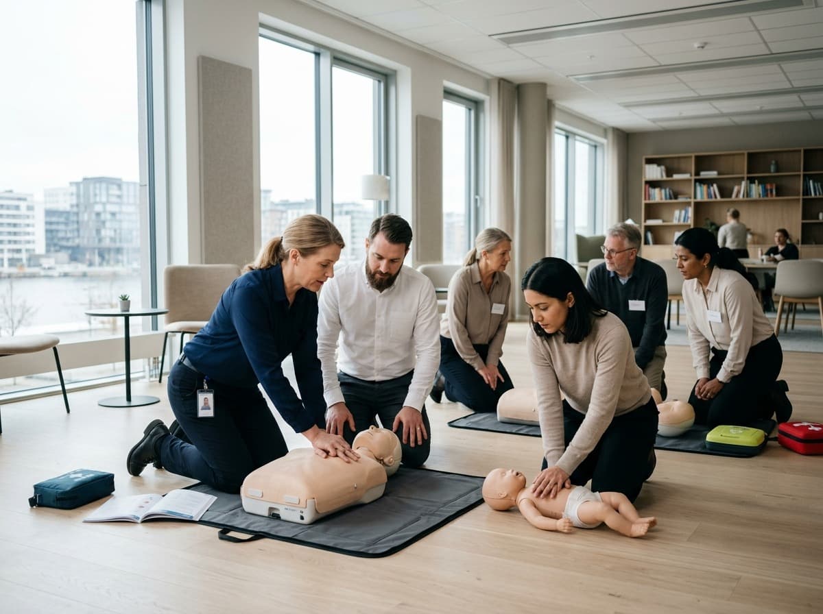 Snabb och effektiv inlärning med vår HLR utbildning Stockholm