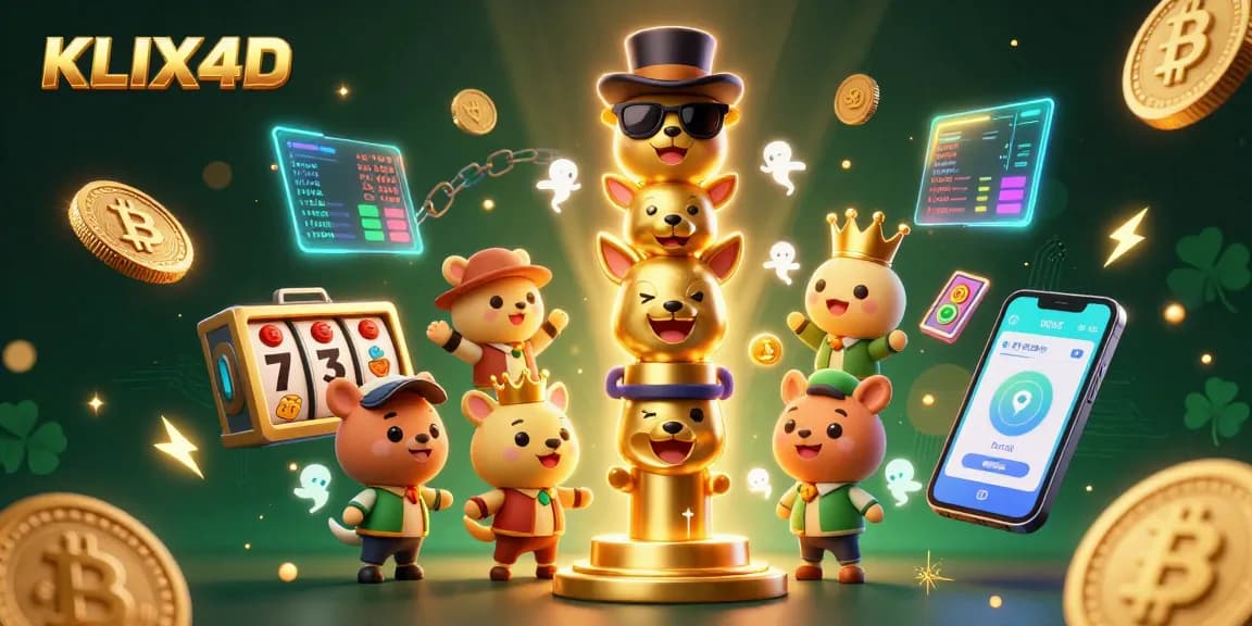 Menangkan peluang terbaik di KLIX4D dengan ilustrasi 3D kasino yang memikat.