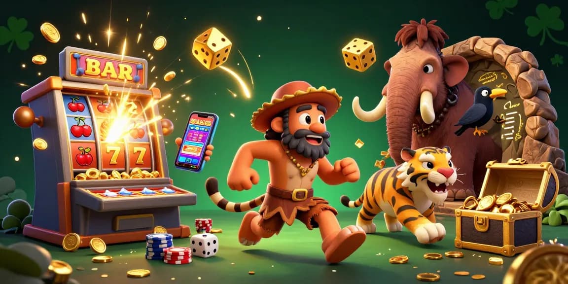 Experience thrilling fun at embutidoslanoria's prehistoric casino with unique gaming elements.