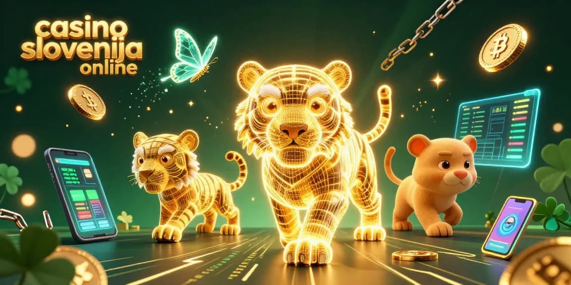 Prikaz prizorišča casino slovenija online, kjer zasvetijo zlate energije in kriptovalute.