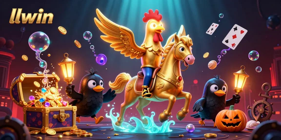 llwin's exhilarating casino adventure featuring golden rooster and magical treasures
