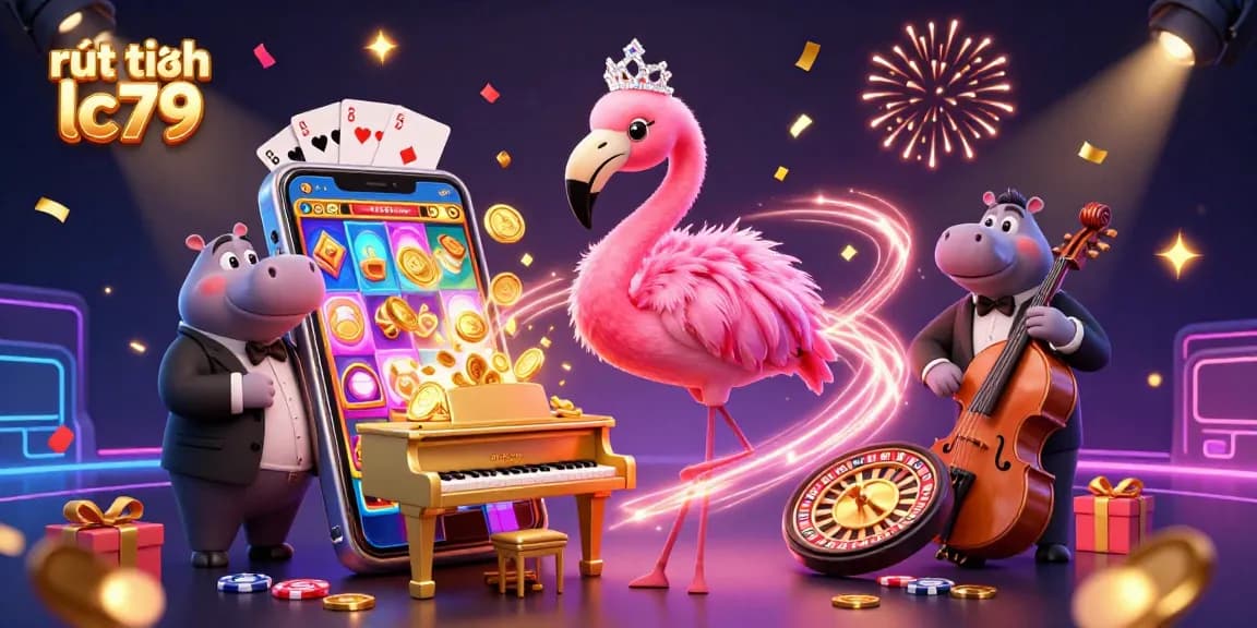 Trải nghiệm rút tiền lc79 nhanh chóng với người chơi vui vẻ tại casino.