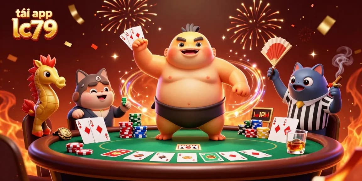 Tải app lc79 và trải nghiệm game bài hấp dẫn với hình ảnh đồ họa nổi bật và các sự kiện thú vị.