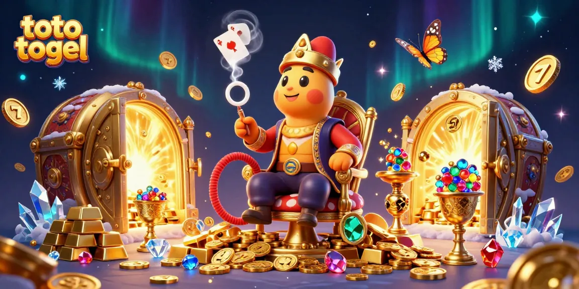 Experience thrilling toto togel excitement in a vibrant, immersive casino scene.