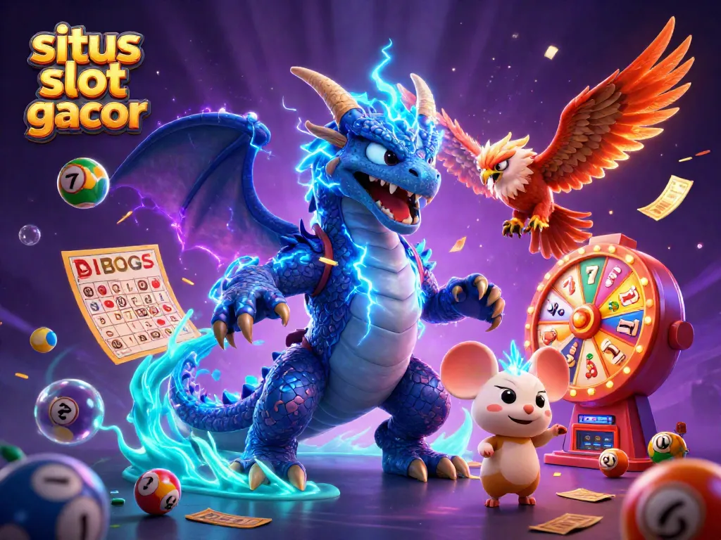 Gambarlah situs slot gacor dengan karakter cantik dan elemen kasino yang menarik.