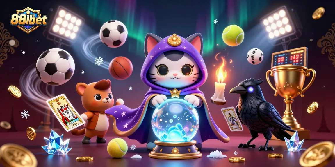 Experience thrilling gameplay at 88ibet with a vibrant illustration featuring magical casino characters.