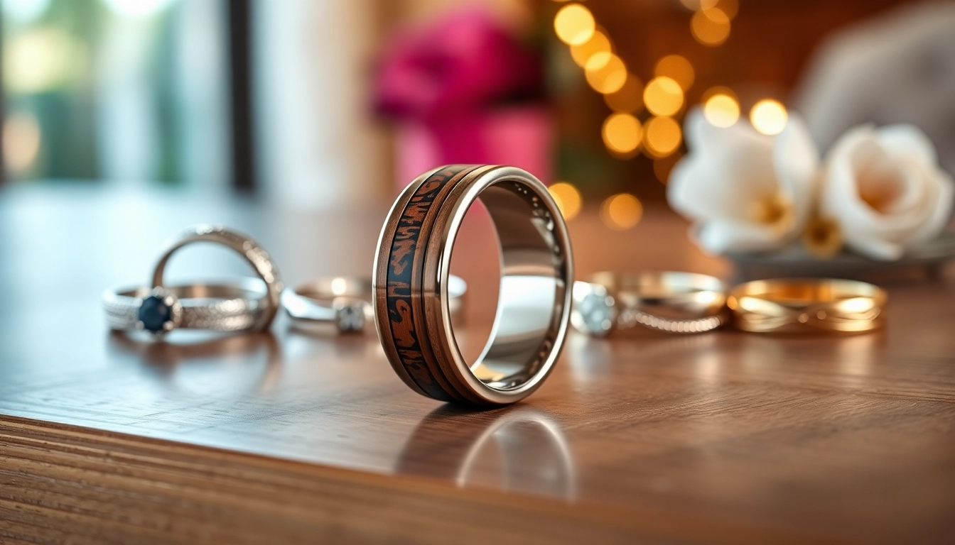 The Craftsmanship Behind Gunmetal Wedding Bands for Men: Quality Meets Style