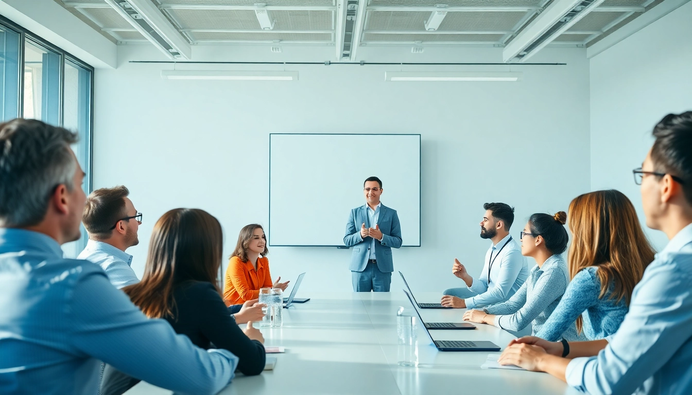 Enhance your abilities with Presentation Skills Training in a dynamic learning environment.