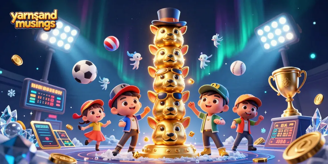 Experience the vibrant energy of yarnsandmusings as animated casino fun combines with sports action.