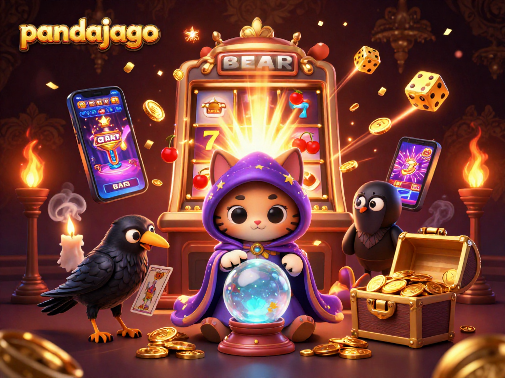 Pandajago, platform slot terpercaya, mengajak pemain meraih jackpot dengan pengalaman seru dan permainan yang lancar.