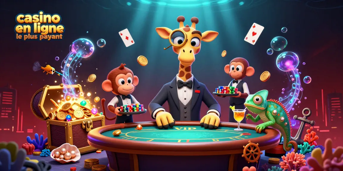 Gagnez au casino en ligne le plus payant avec des jackpots d'or et des personnages éclatants.