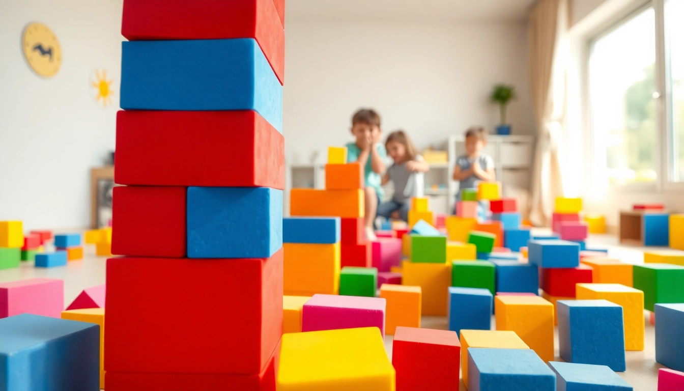 Find out more about creative play with giant foam building blocks for kids.