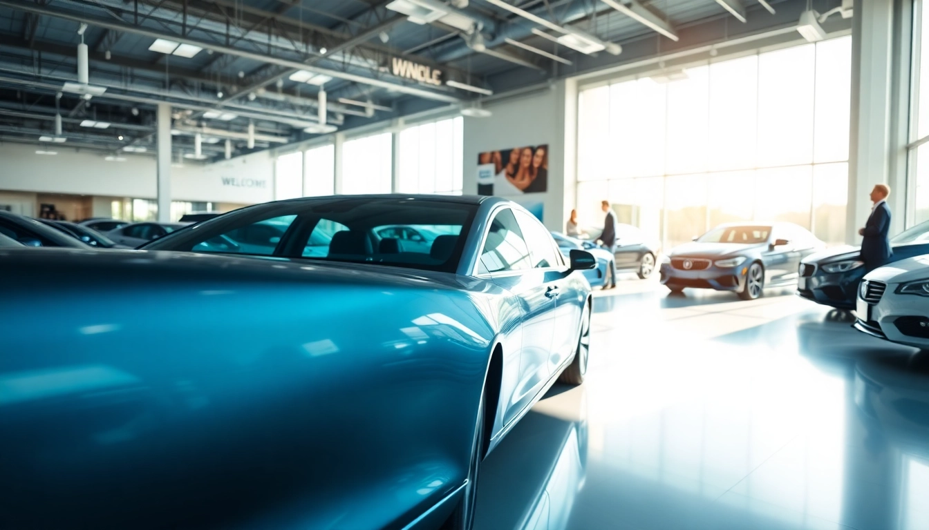 Explore top new car models in a welcoming dealership setting to buy new car.