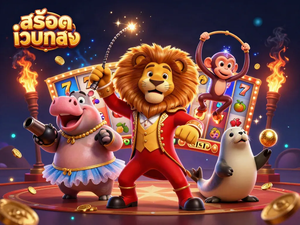 สัญลักษณ์สล็อตและการจ่ายเงินที่น่าตื่นเต้นในภาพ 3D ของสล็อตเว็บตรง