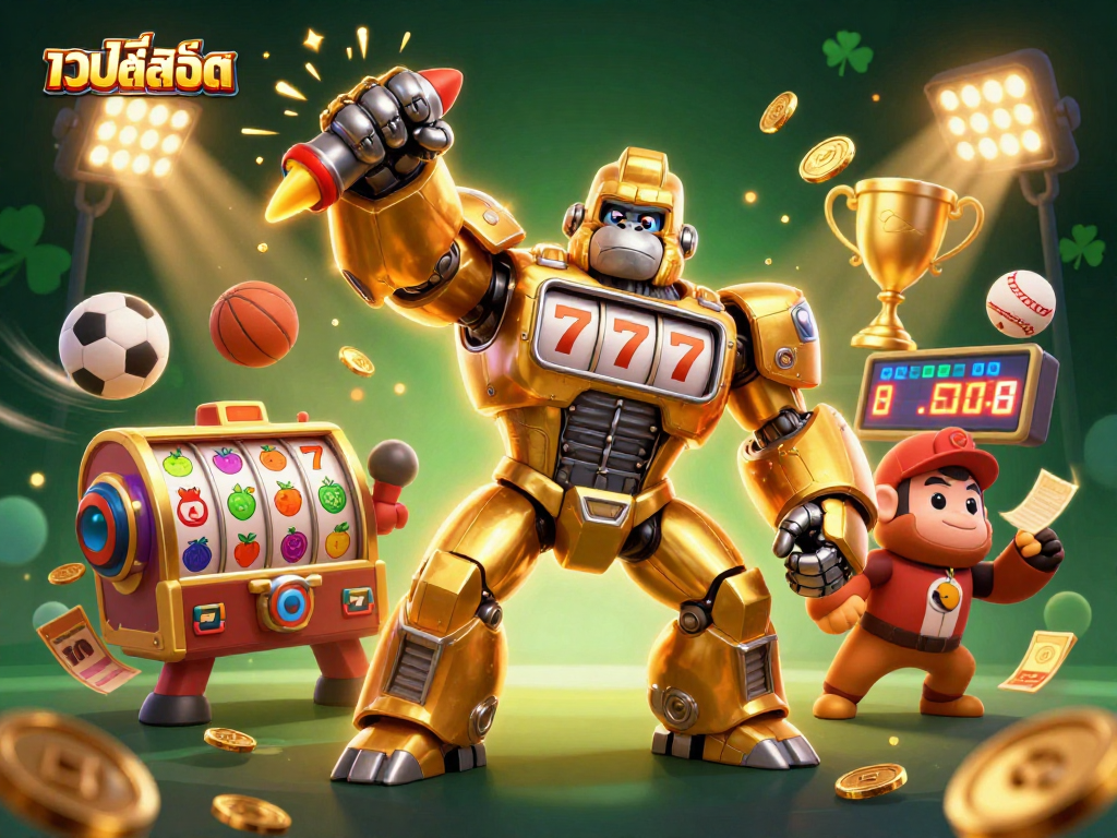 เว็บไซต์สล็อต นำเสนอเกมสล็อตที่ร้อนแรงและดีไซน์สุดทันสมัยในโลกเกมคาสิโน