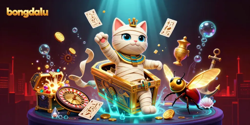 Bongdalu brings thrilling casino action to life with vibrant characters and dynamic elements.