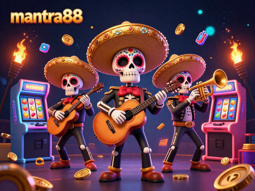 Engage with mantra88 by spinning vibrant slot reels alongside a lively mariachi band.